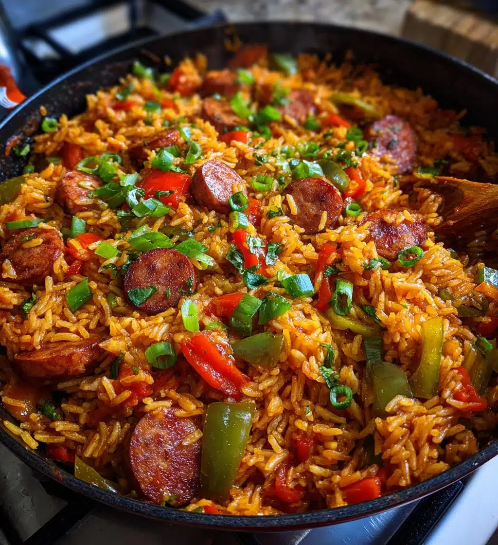 one pot cajun sausage and rice