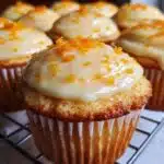 orange cupcakes