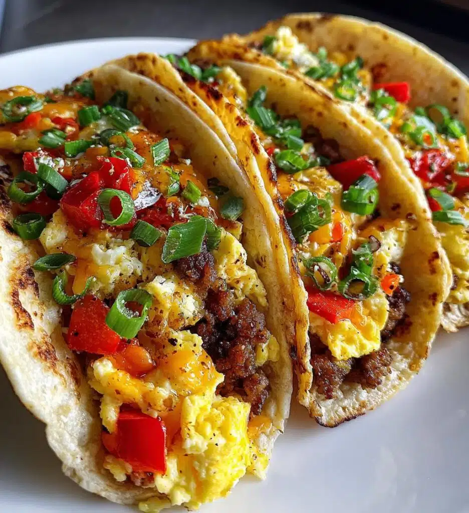oven baked breakfast tacos