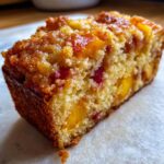 peach cobbler pound cake