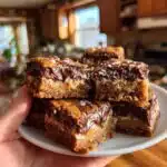 peanut butter blossom bars