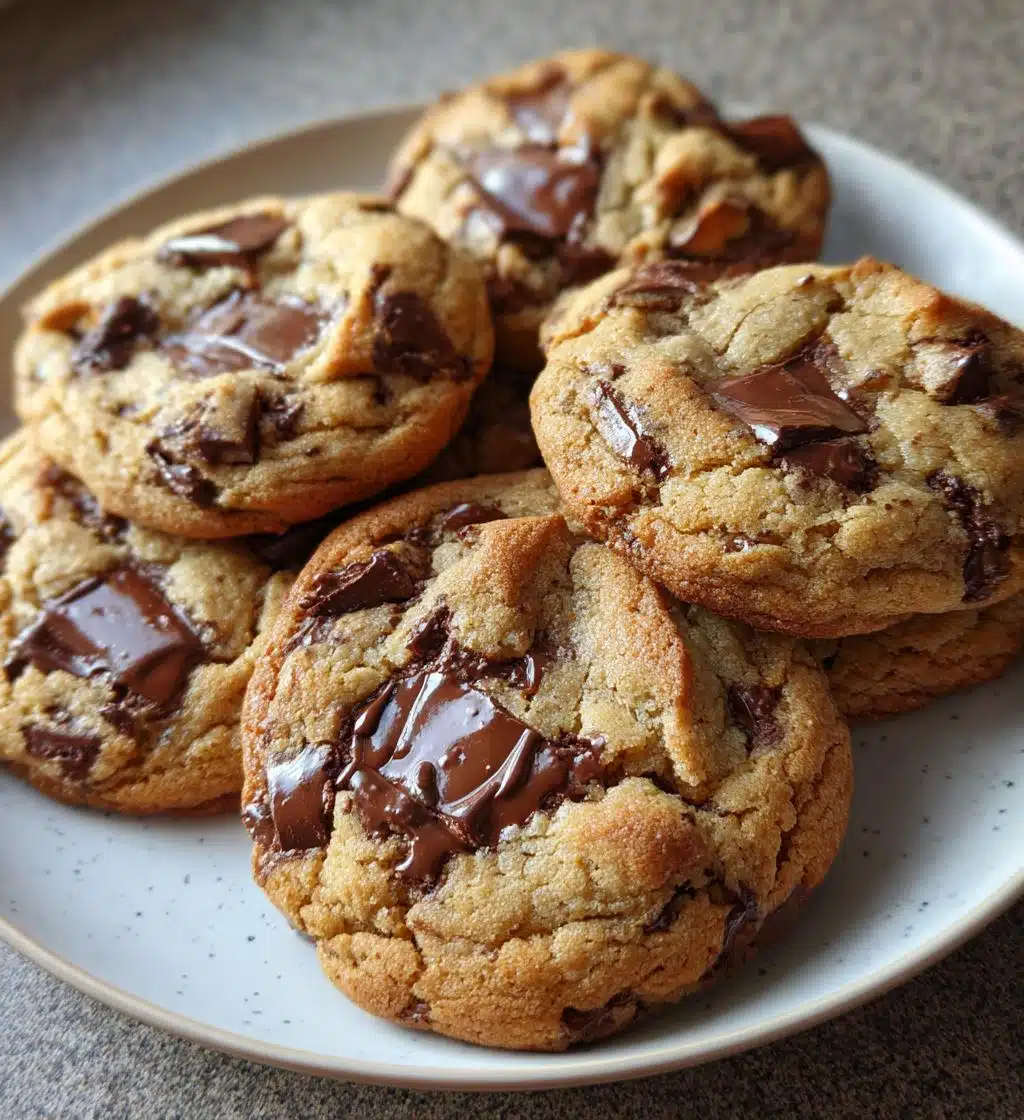 peanut butter chocolate chunk cookies - detail 1