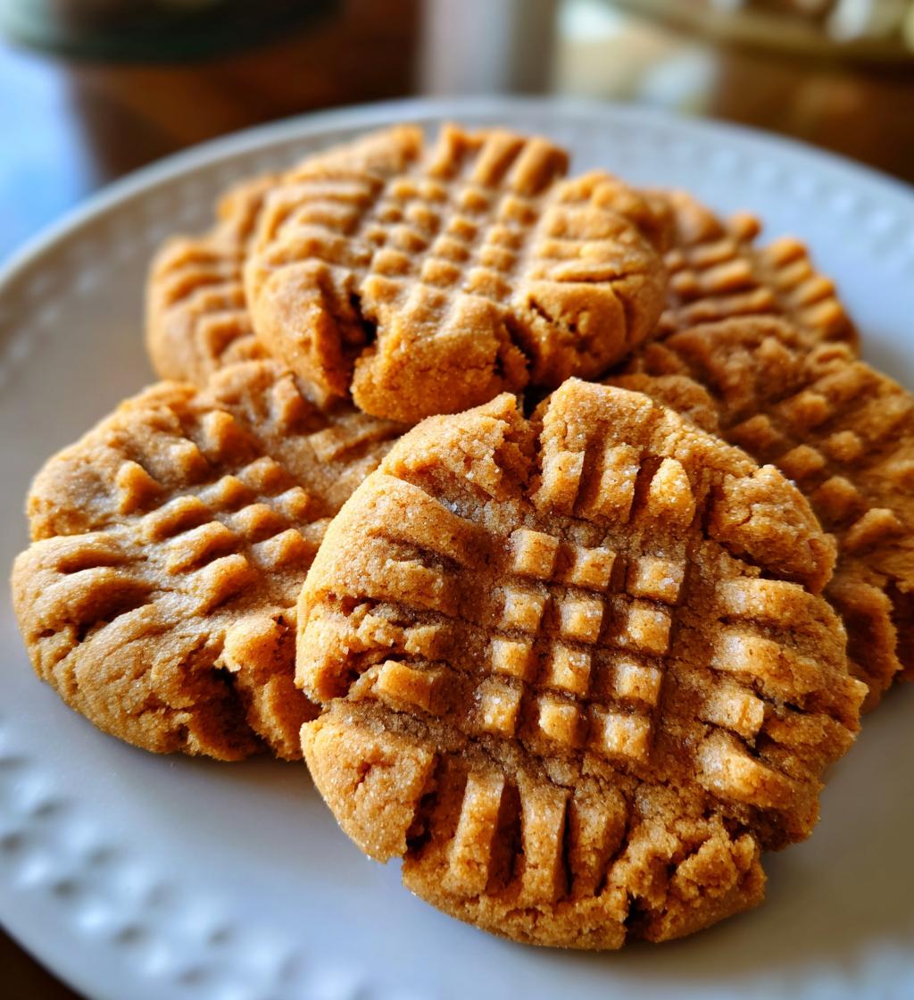 peanut butter cookies - detail 1