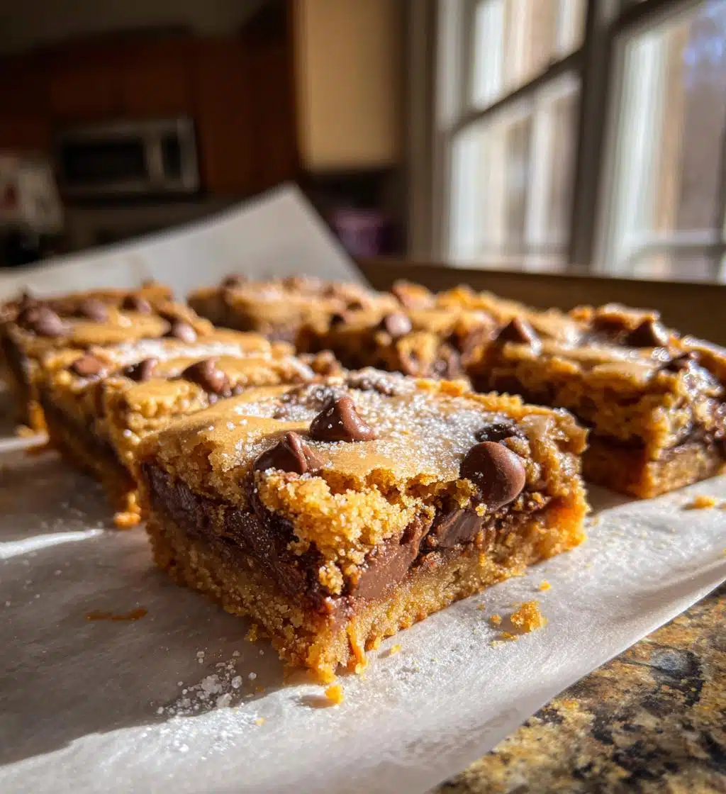peanut butter lunch lady cookie bars