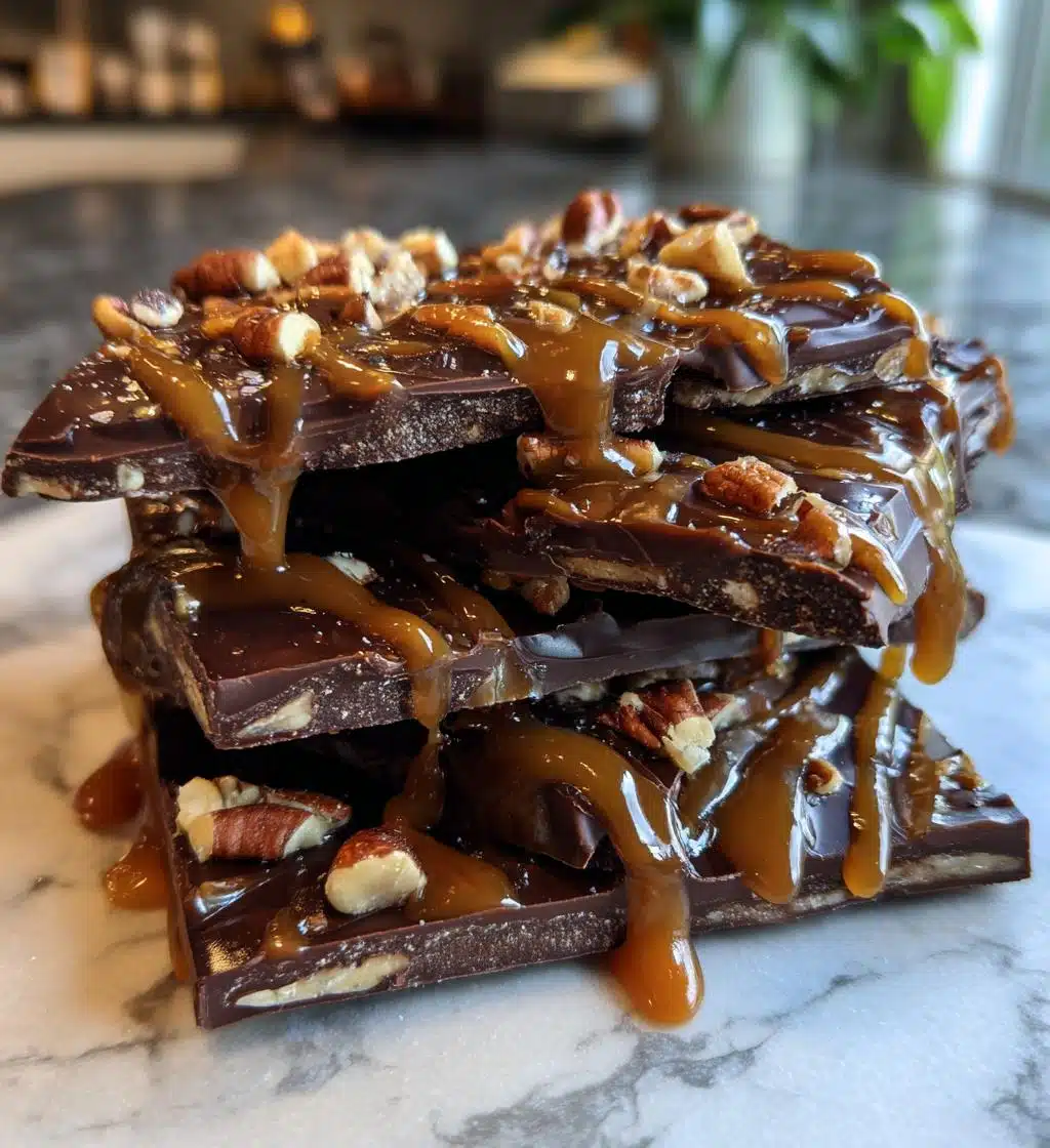 pecan pie bark - detail 1