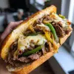 philly cheese steak sandwiches