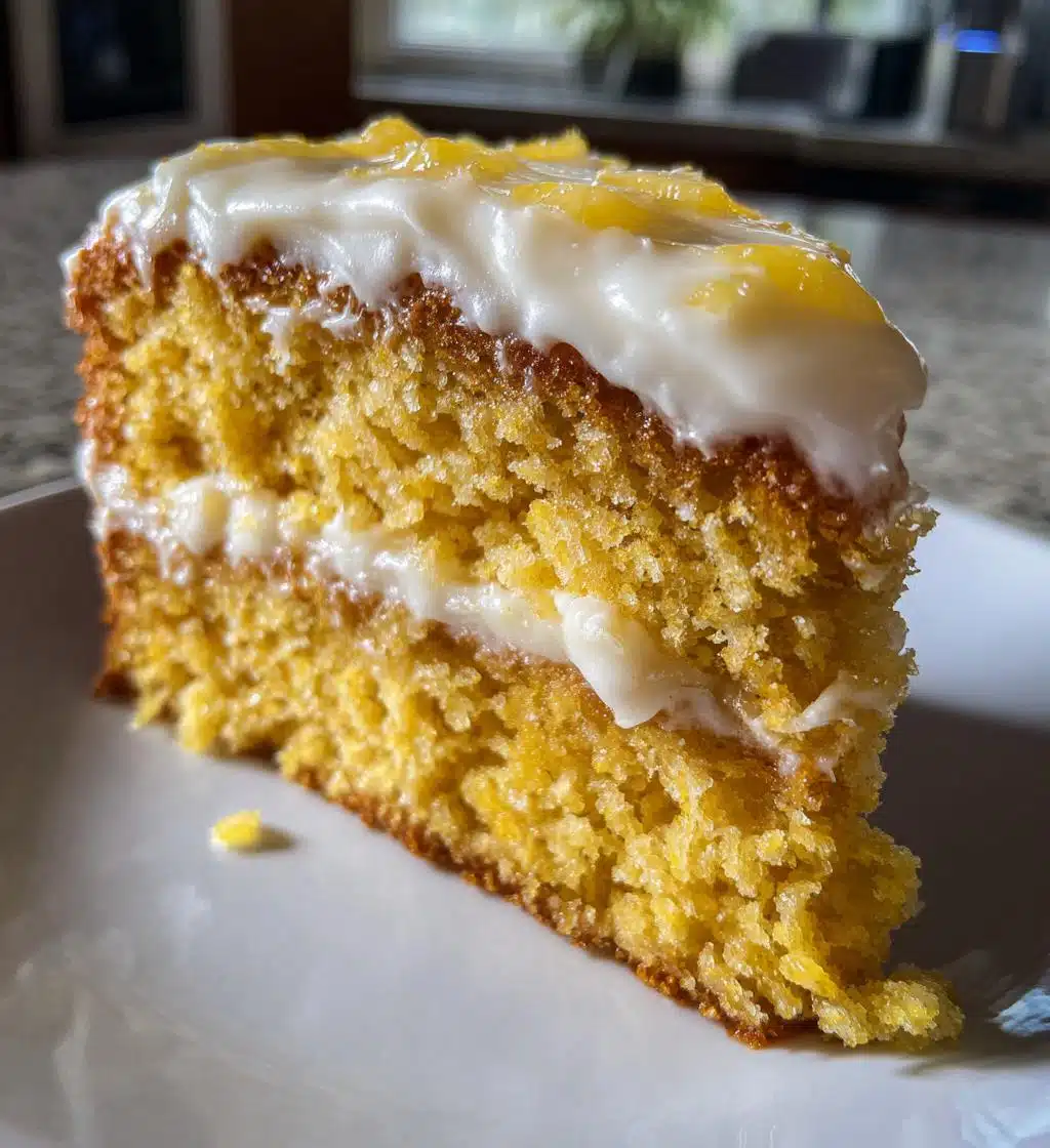 pineapple juice cake - detail 1