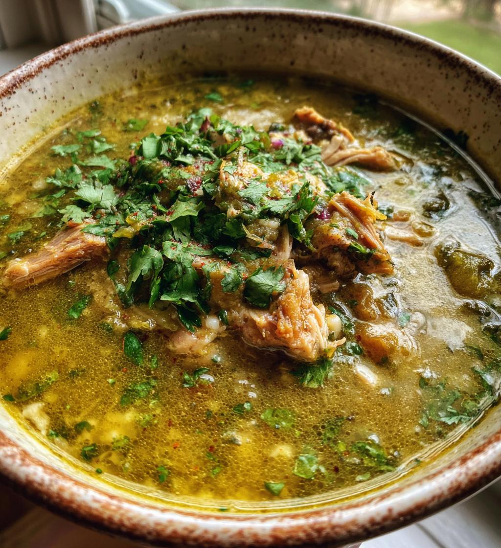 pozole verde - detail 1