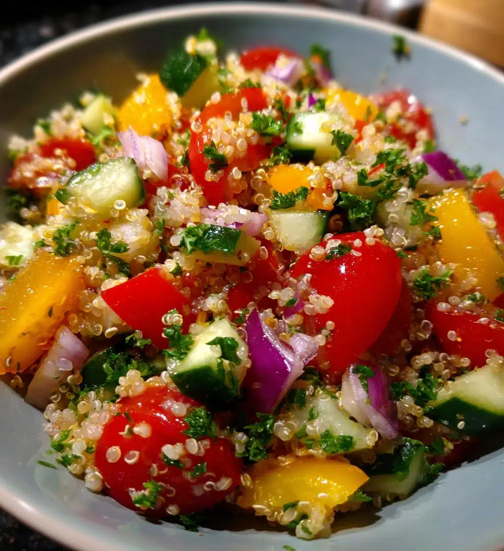 quinoa salad - detail 1