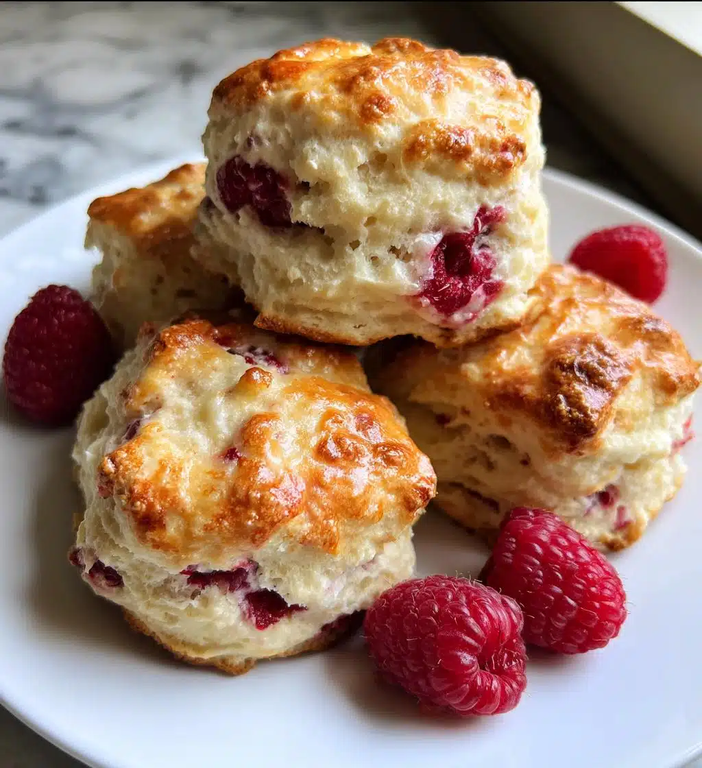 raspberry butter swim biscuits - detail 1