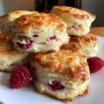 raspberry butter swim biscuits