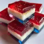 red white and blue finger jello