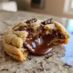 reeses peanut butter cup stuffed cookies