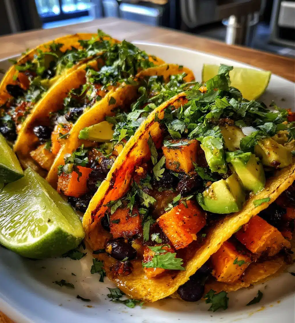 roasted sweet potato tacos