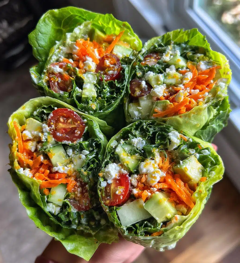 salad or stuff into rolls or wraps - detail 1