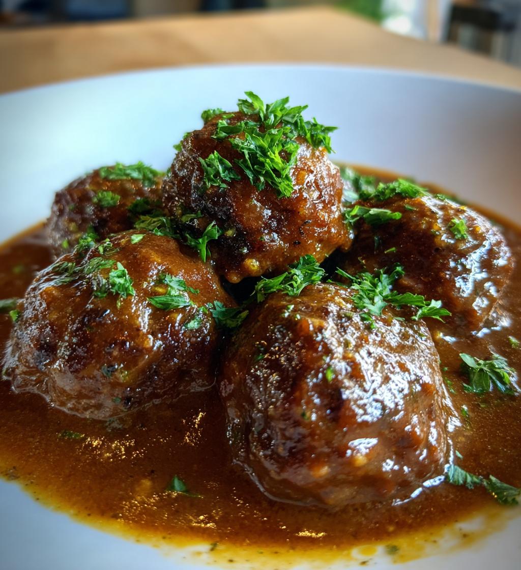 salisbury meatballs