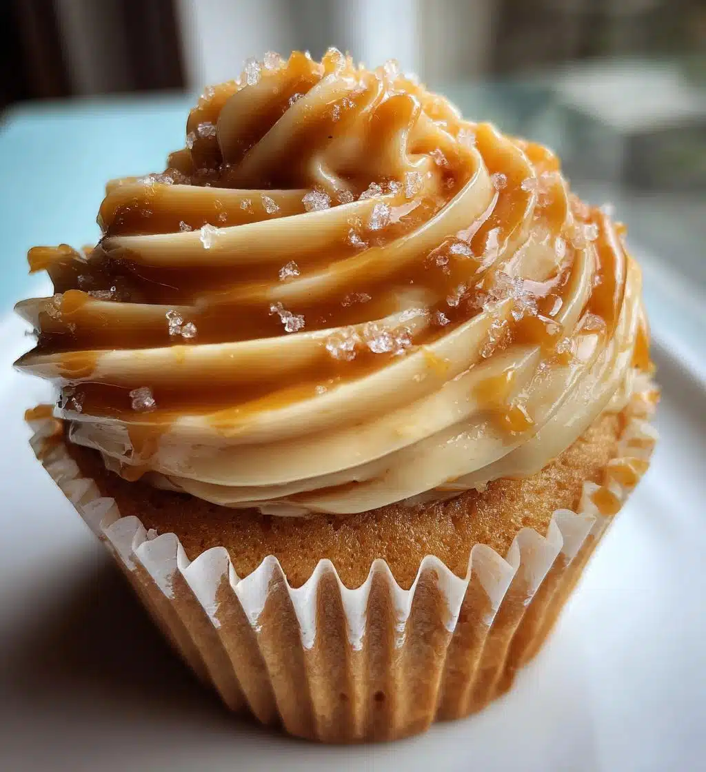 salted caramel frosting - detail 1