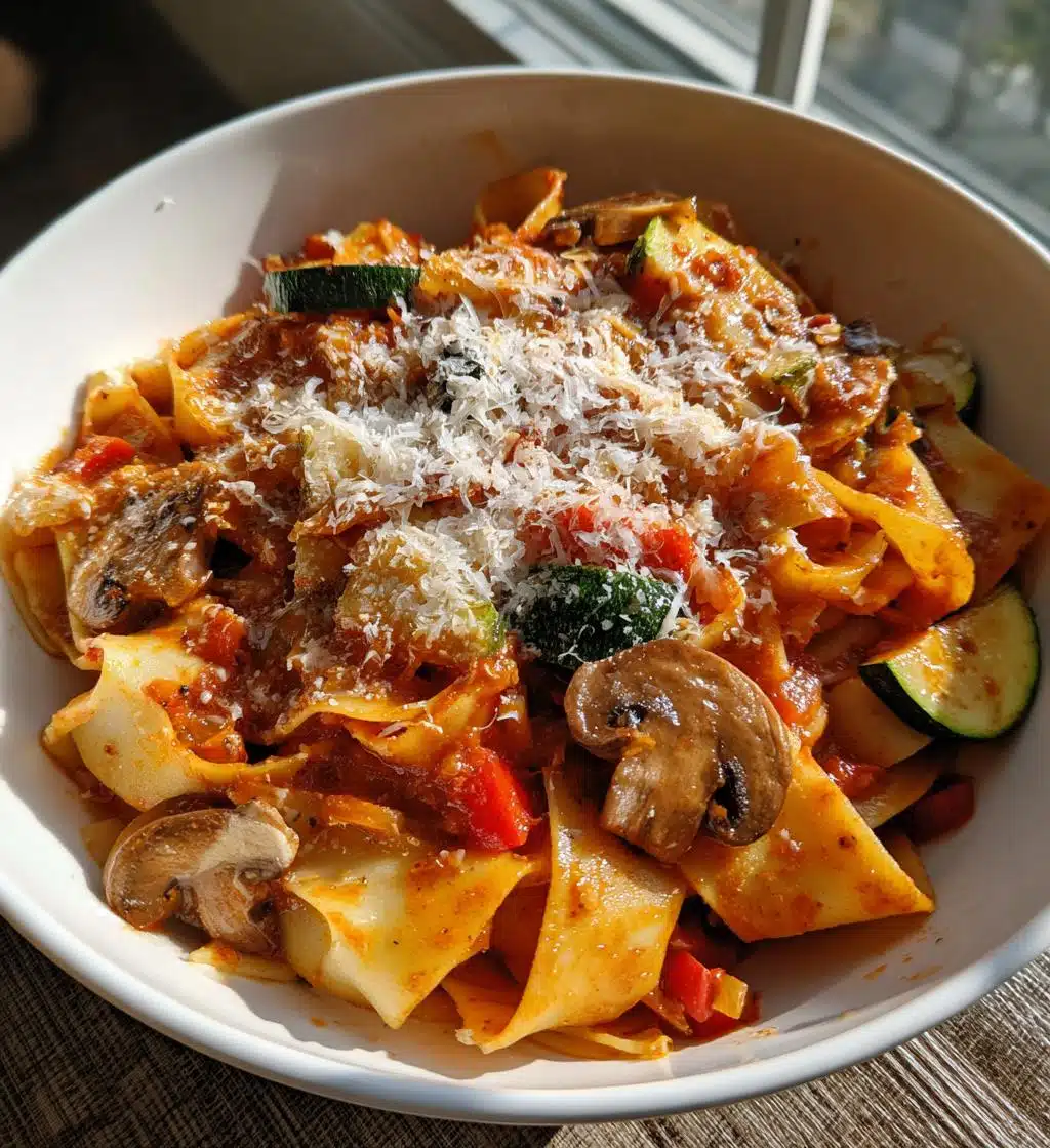 savory symphony pappardelle - detail 1