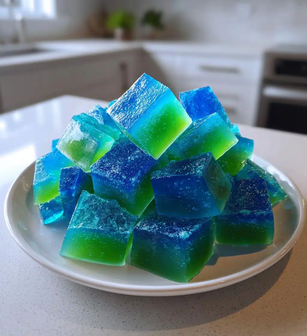 sea glass jello