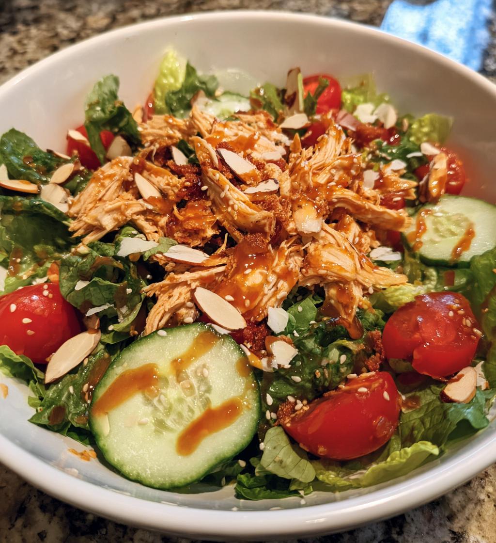 sesame chicken salad