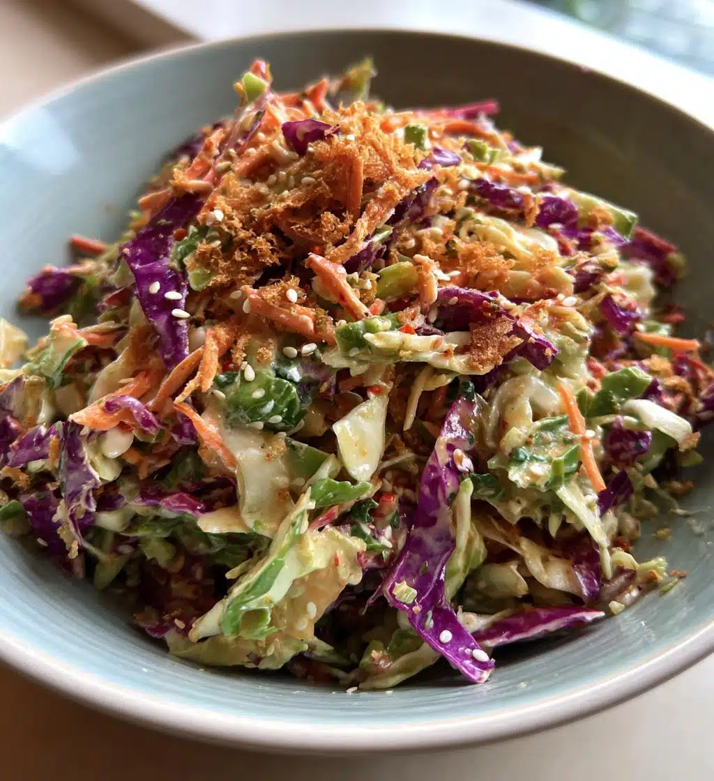 sesame slaw - detail 1