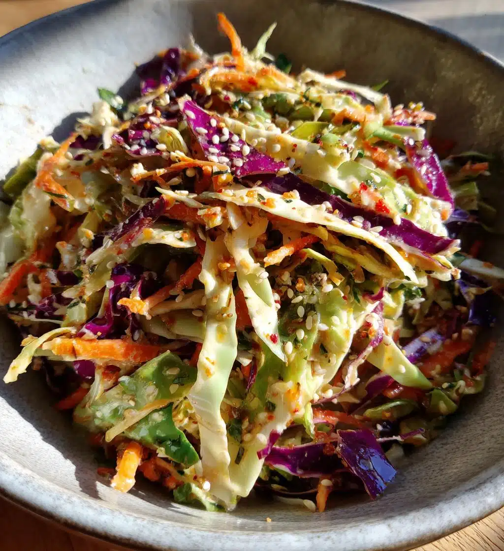 sesame slaw