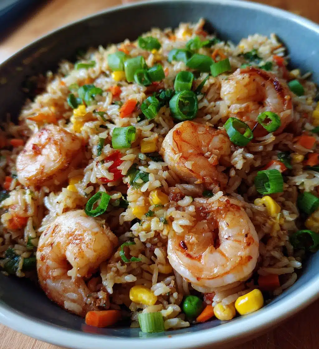 shrimp fried rice - detail 1