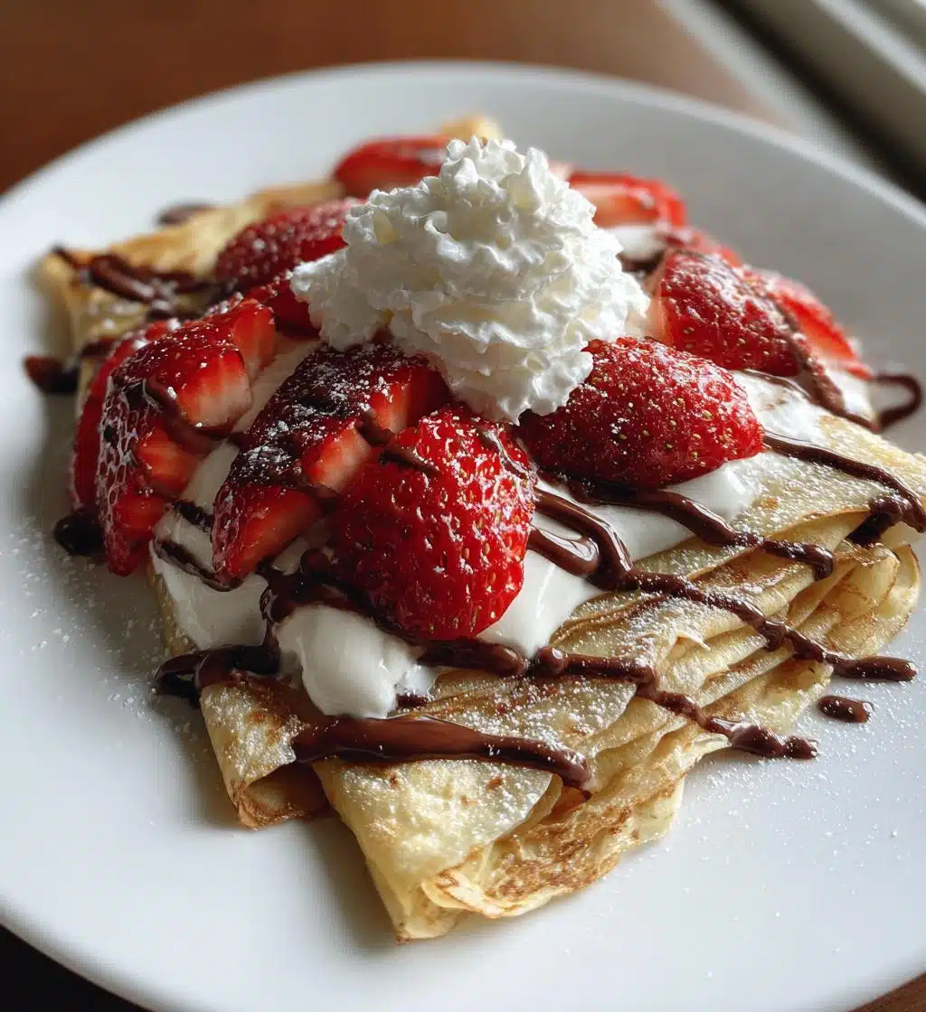 simple french crepes - detail 1