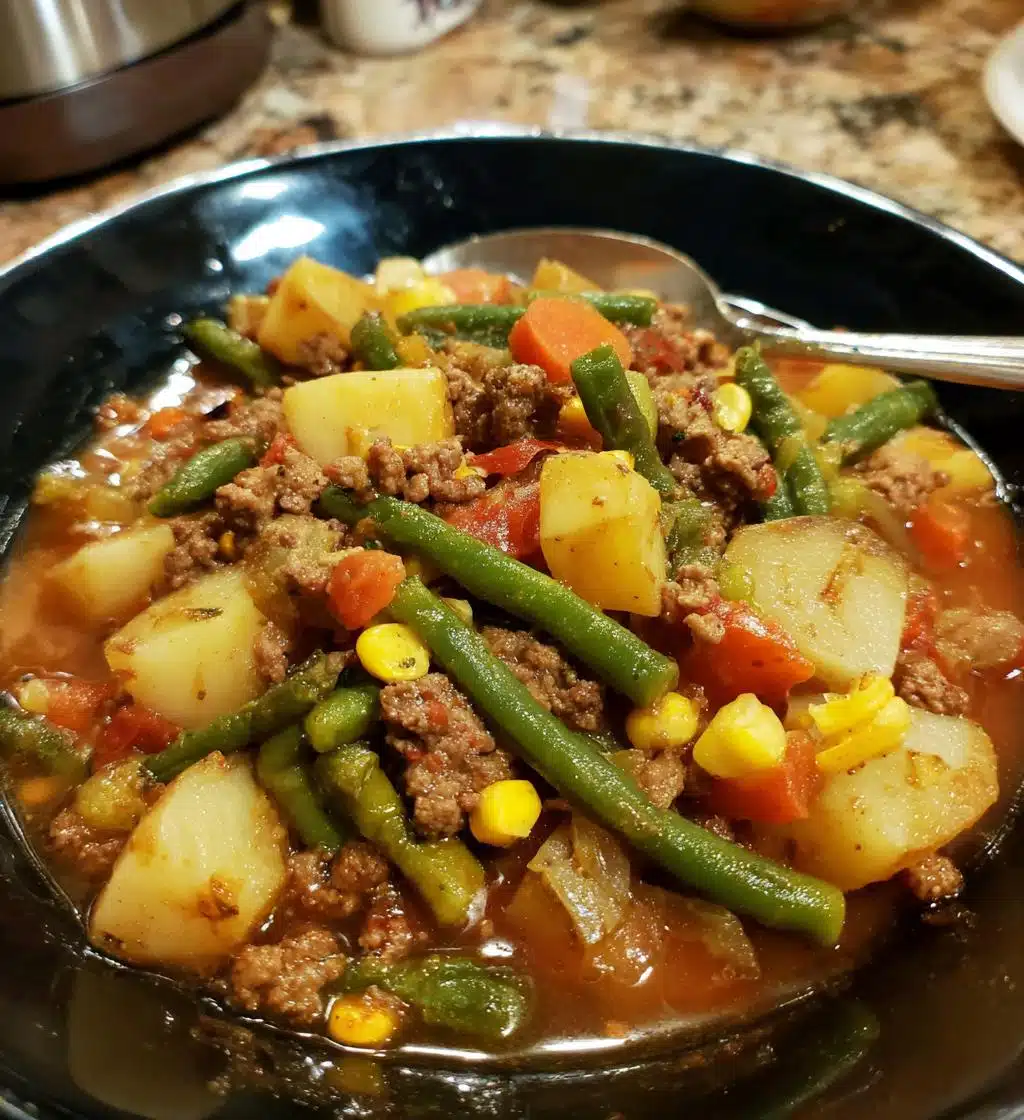 slow cooker hobo casserole