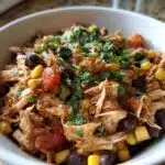 slow cooker tex mex chicken and beans