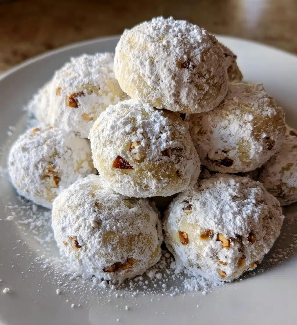 snowball cookies - detail 1