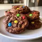 soft batch chocolate mm cookies