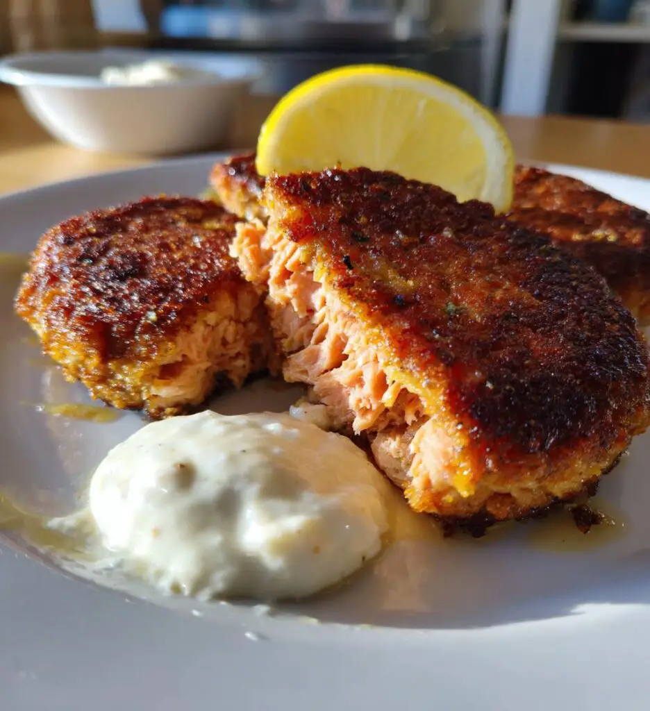 southern fried salmon patties