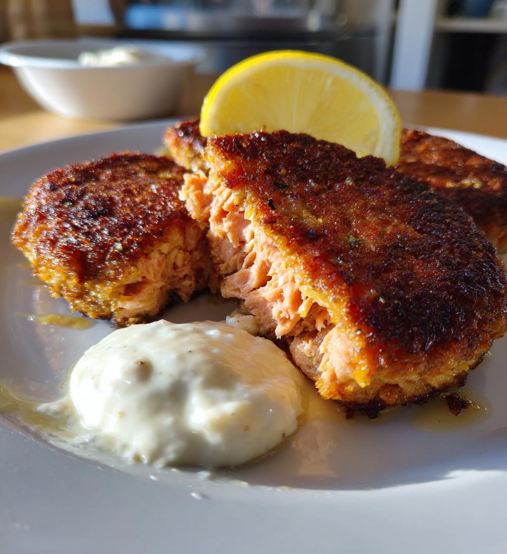 southern fried salmon patties
