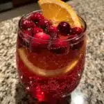 sparkling cranberry orange sangria