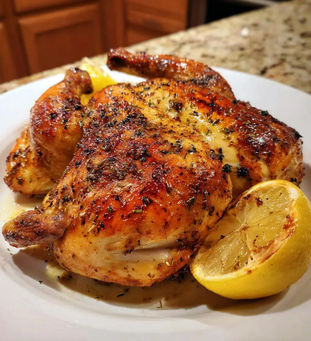 spatchcock chicken recipe - detail 1