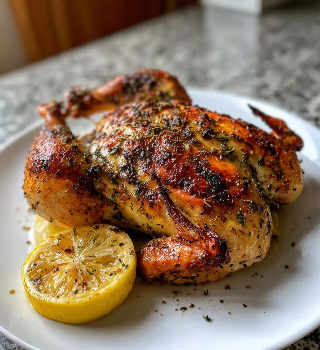 spatchcock chicken recipe