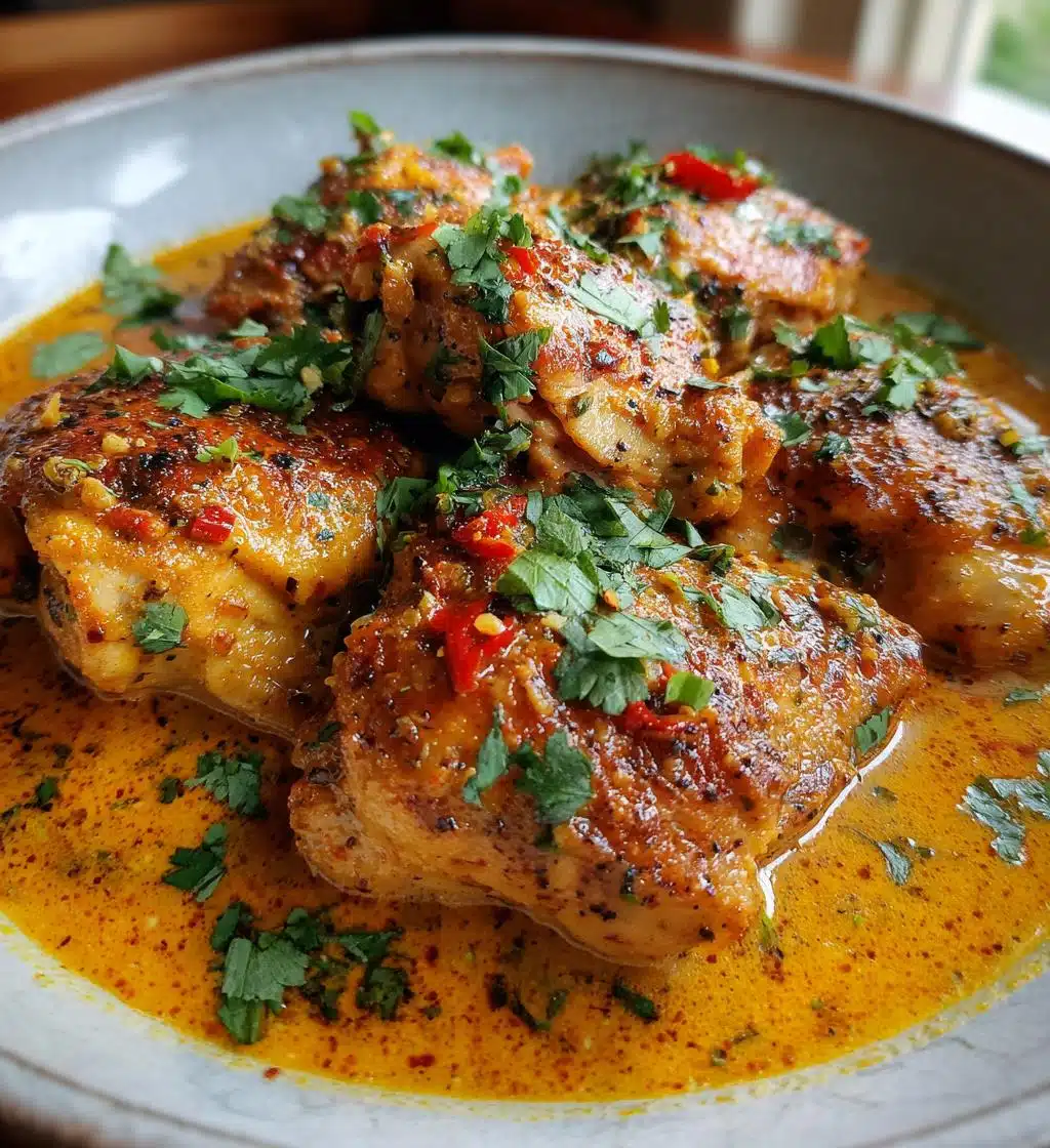 spicy brazilian coconut chicken - detail 1