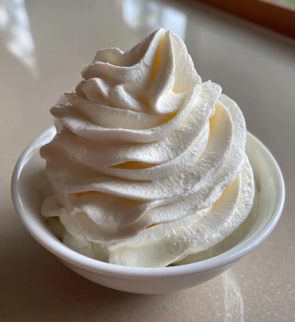 stabilized whipped cream - detail 1