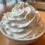 stabilized whipped cream