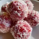 strawberry coconut balls