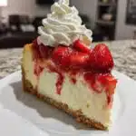 strawberry shortcake cheesecake