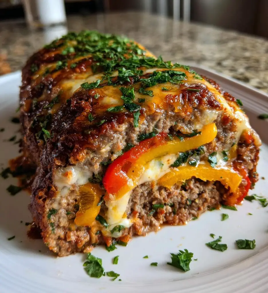 stuffed meatloaf roll