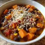 sweet potato enchilada soup