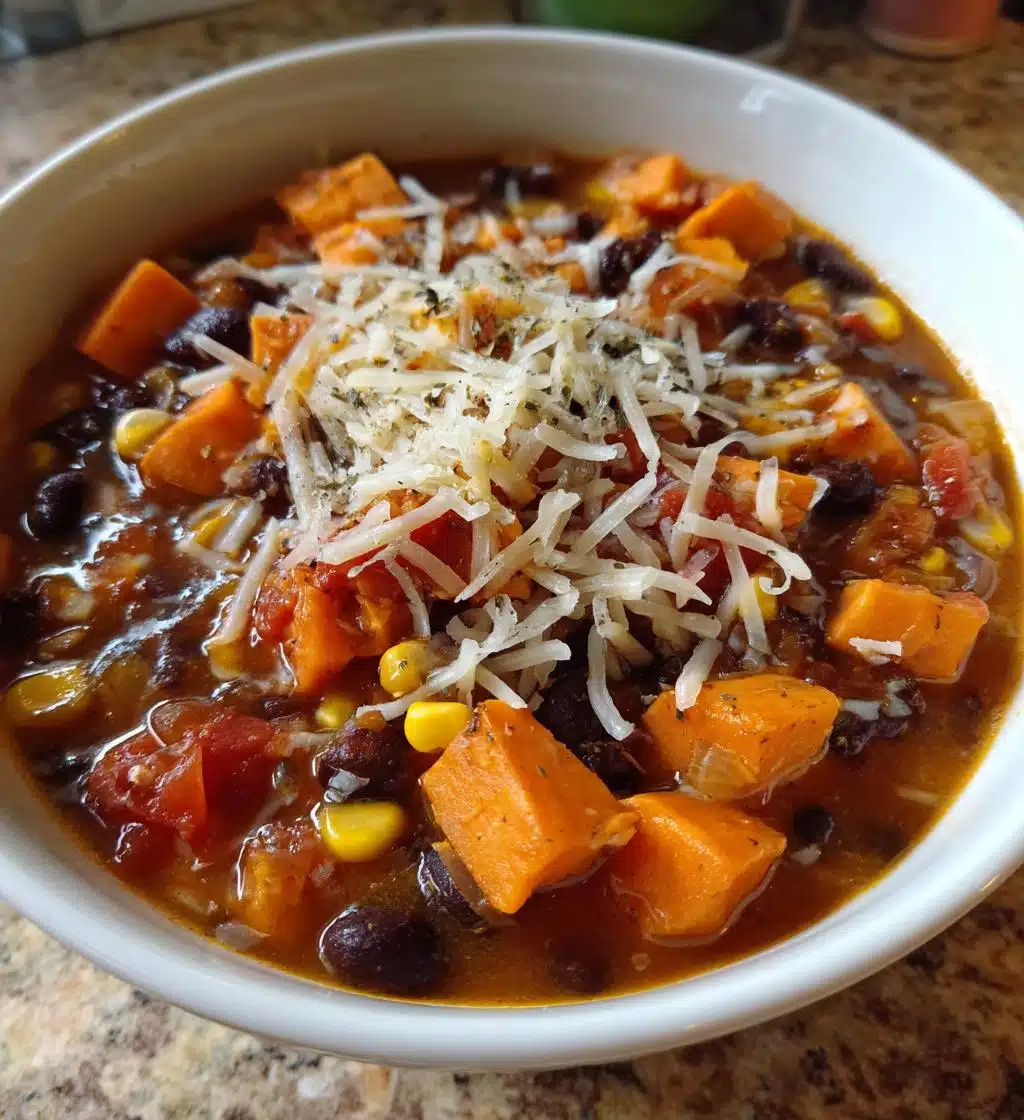 sweet potato enchilada soup
