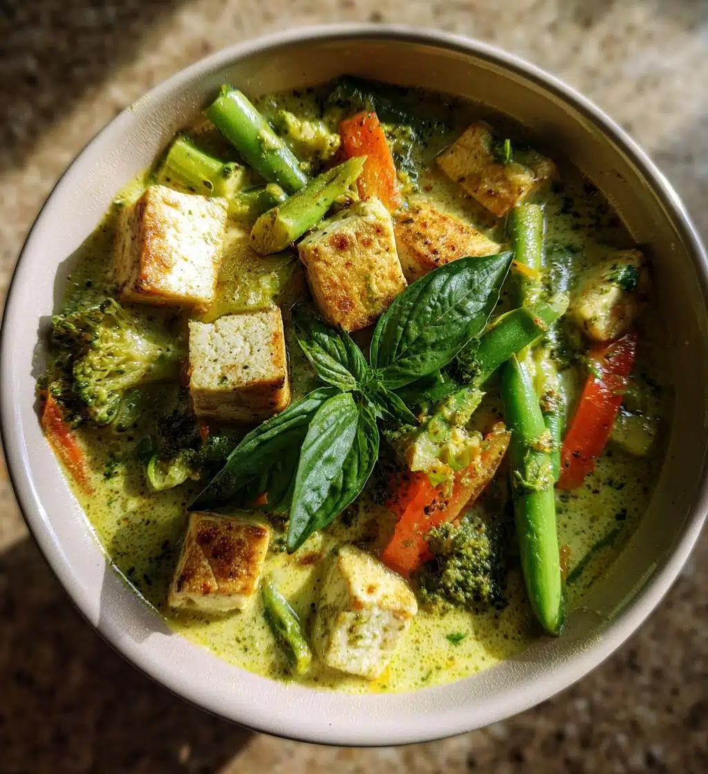 thai green curry soup