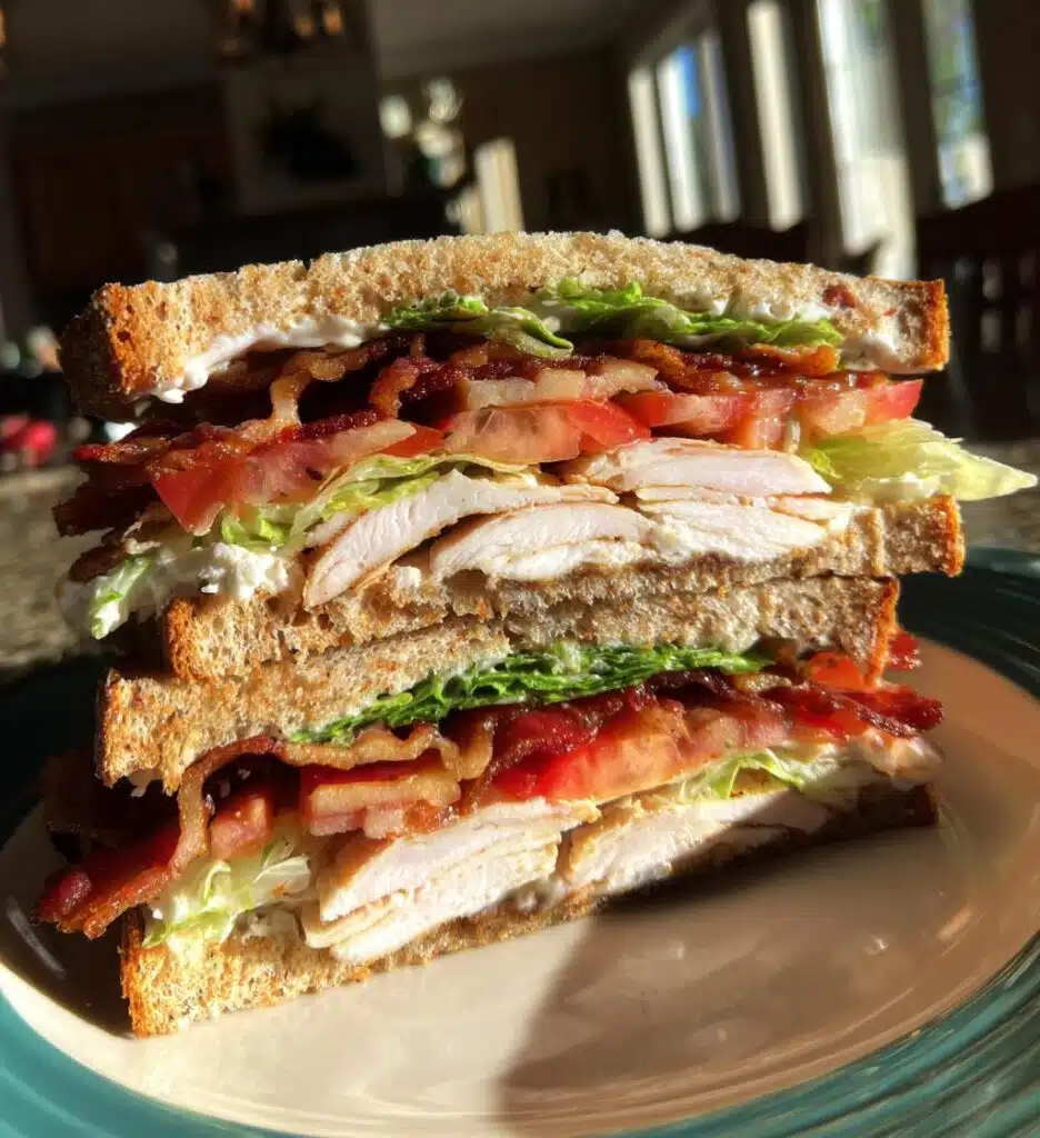turkey club sandwich