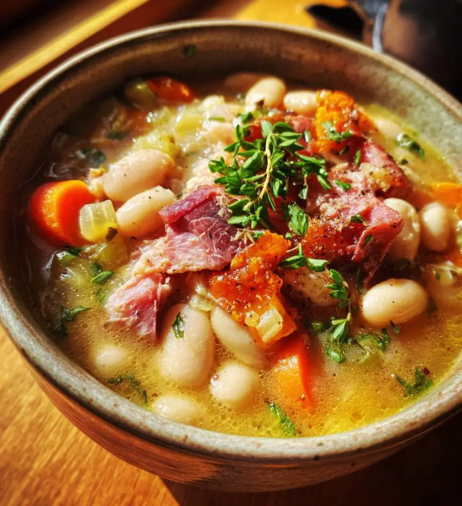 white bean and ham hock soup