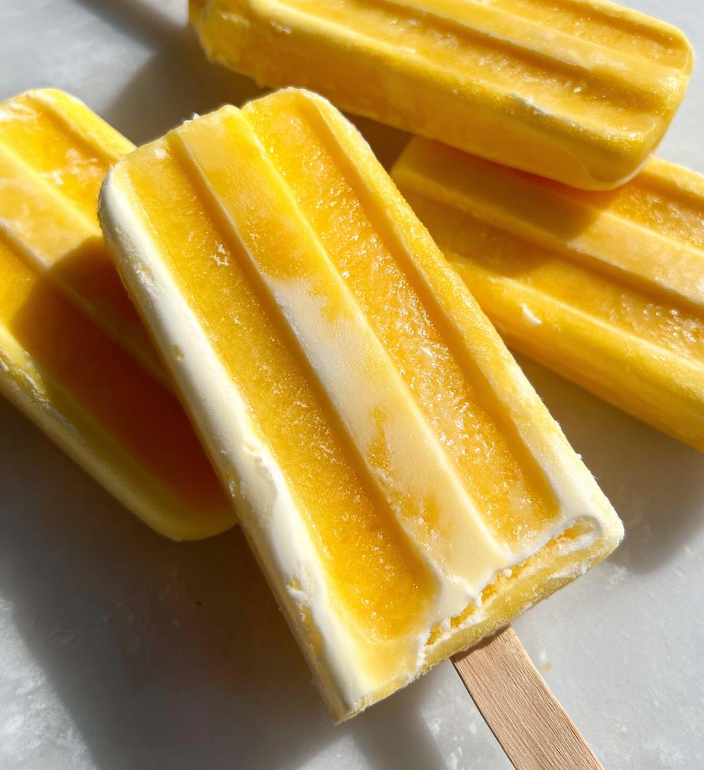 2 ingredient dole whip popsicles