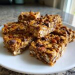 5 ingredient peanut butter granola bars